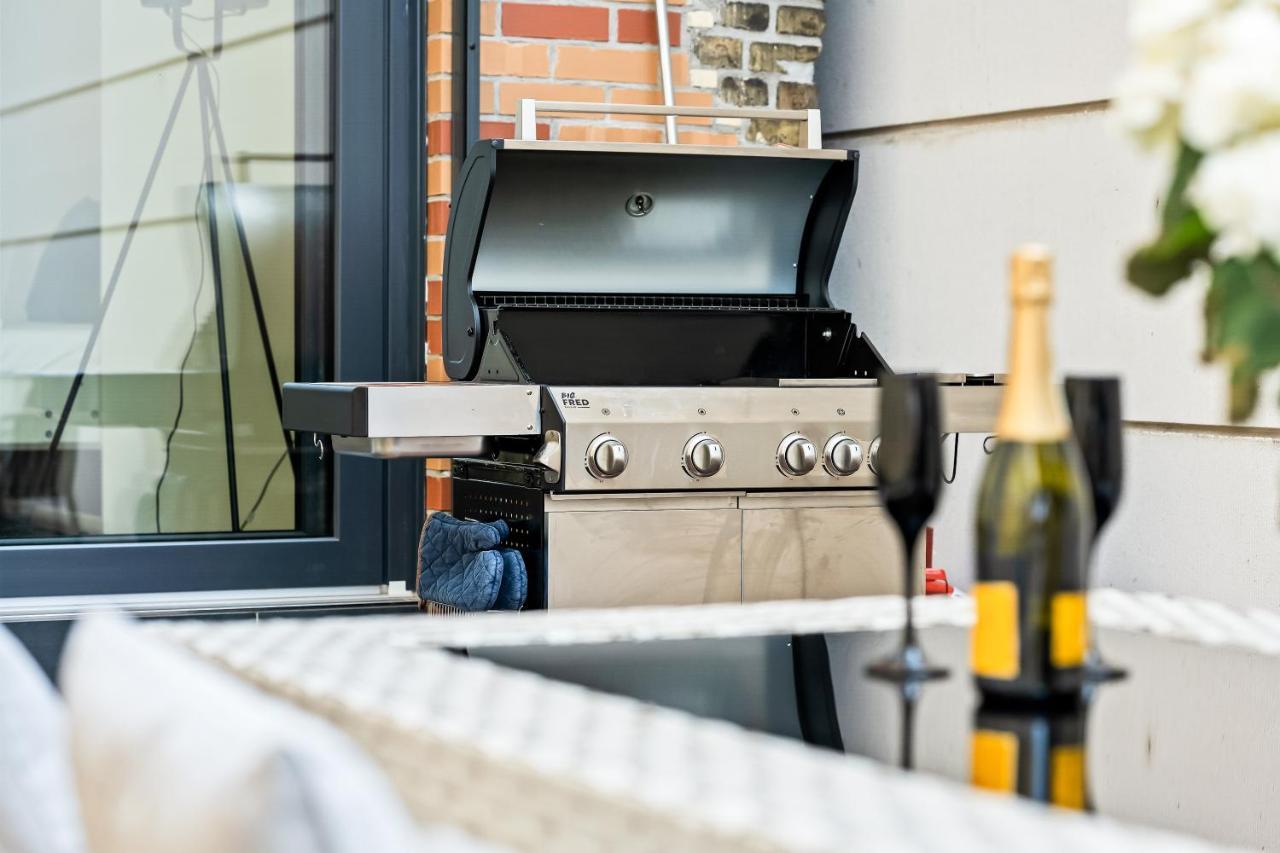 شقة Lit Living - Luxus Loft - Box Spring - Air Con - Bbq - Panorama مانهايم المظهر الخارجي الصورة